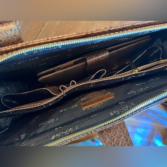 snake print large tote bag - Picture 7 of 7